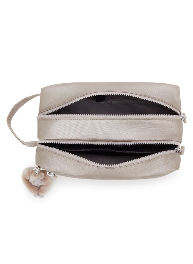 كيبلينغ حقيبة أدوات عناية أغوت بلمسة معدنية لامعة - Image 4